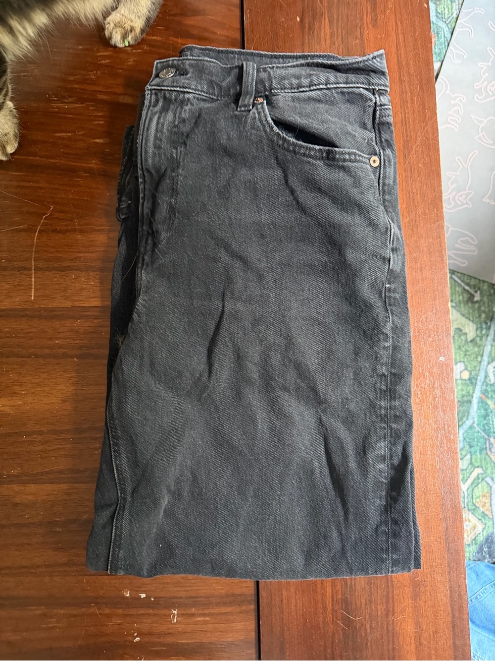 American Eagle Outfitters Black Straight Leg Women's Jeans